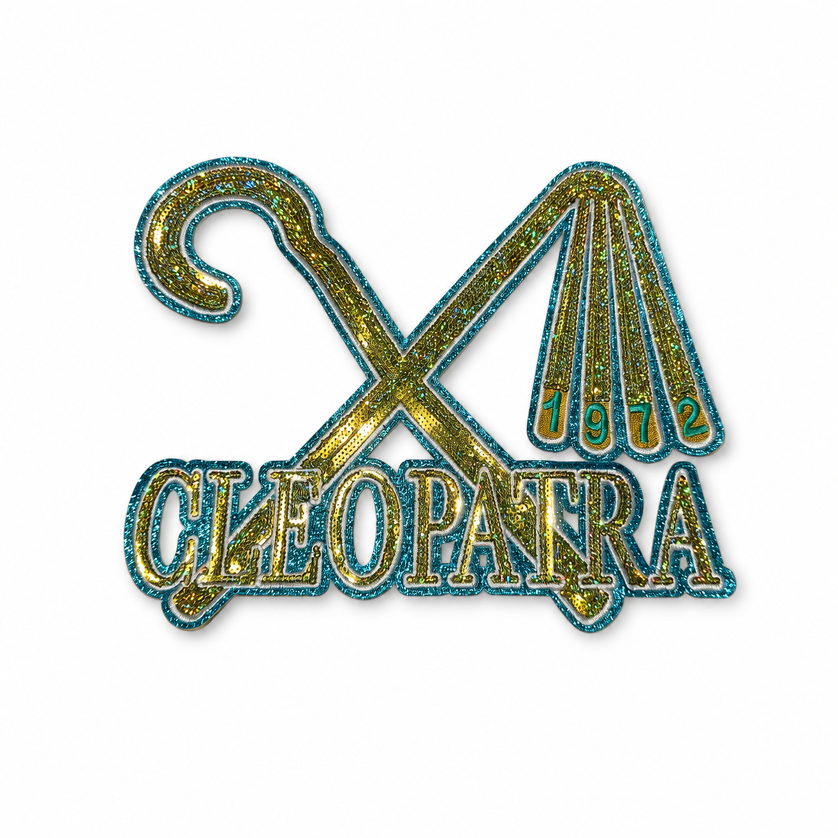 Crook + Flail - Turquoise + Gold