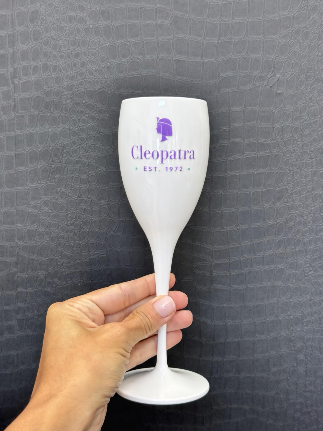 Champagne Acrylic Glass