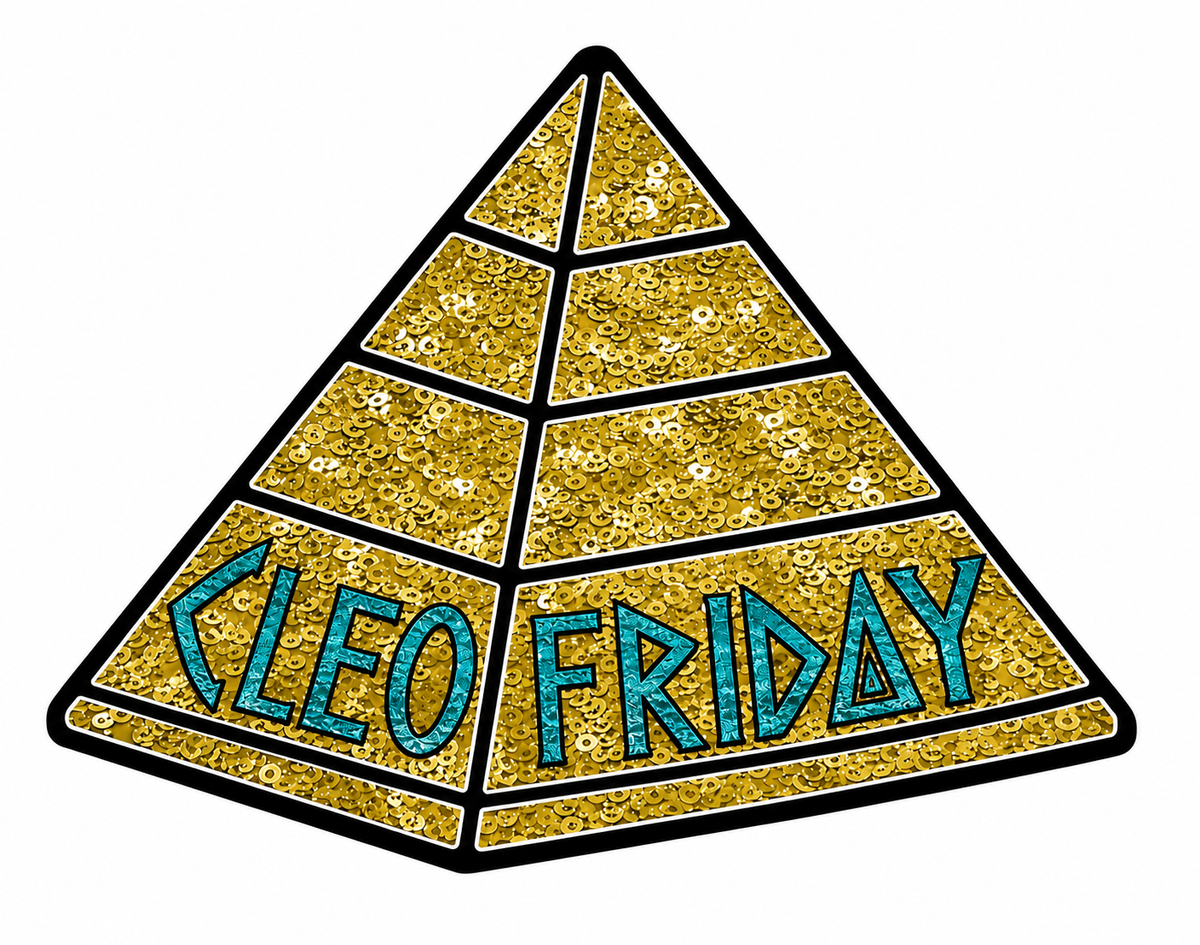 Pyramid Cleo Friday- Gold