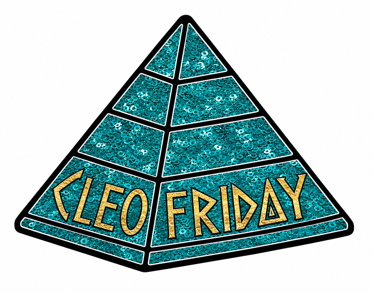 Cleo Friday Pyramid- Turquoise